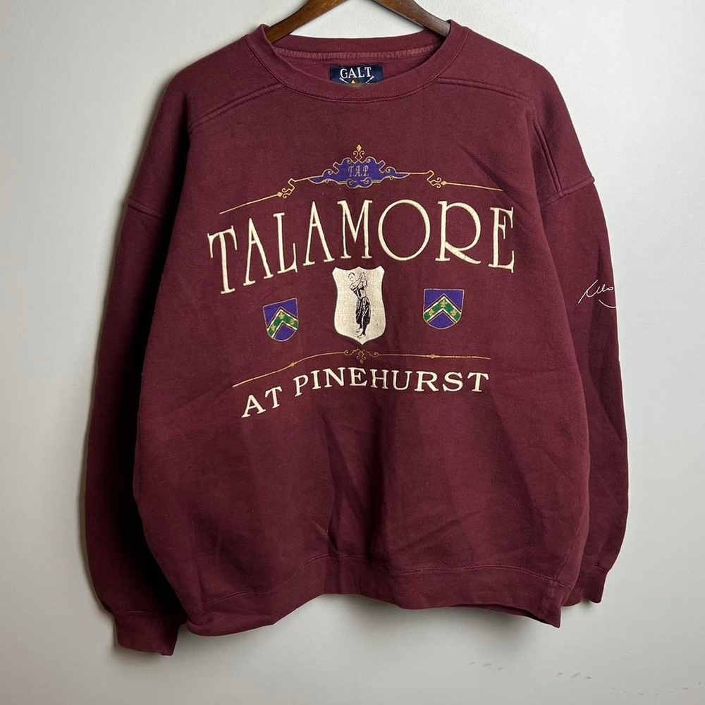 Vintage Talamore At Pinehurst Golf Galt Crew Crewneck L
